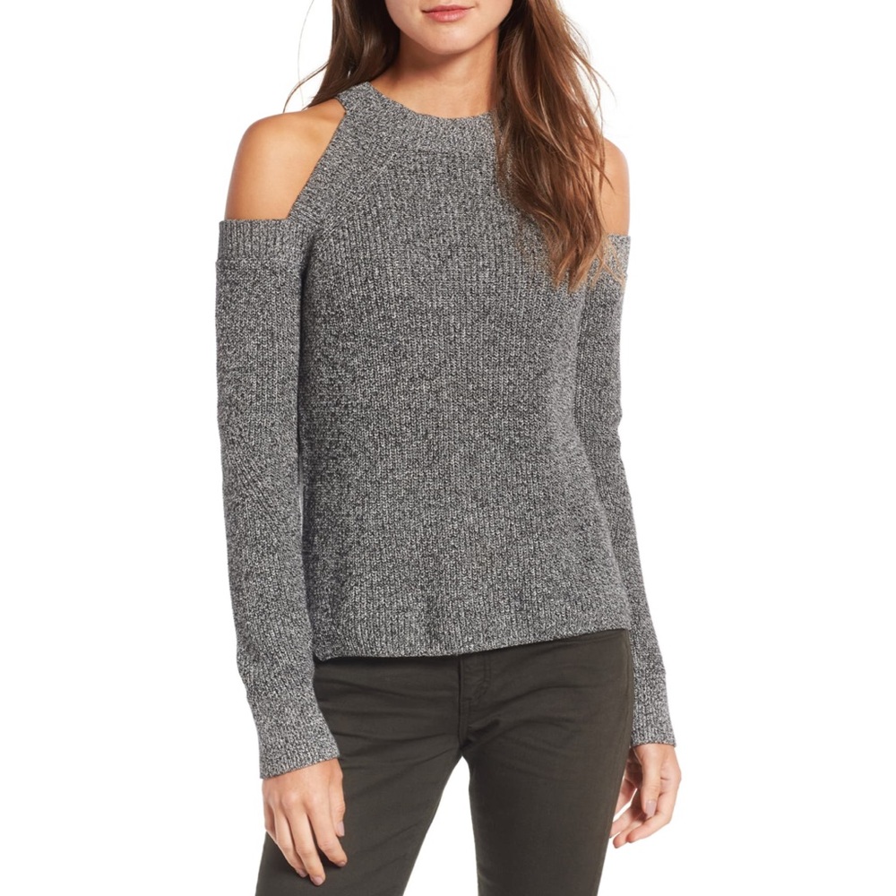 rag & bone Dana Cold Shoulder Sweater - Picture 1 of 8